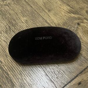 Tom Ford Black Velour Glasses Hard Case